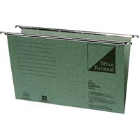 office national suspension files foolscap green box 50