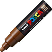 posca pc-7m paint marker bullet bold 5.5mm brown