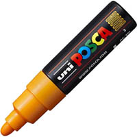 posca pc-7m paint marker bullet bold 5.5mm bright yellow
