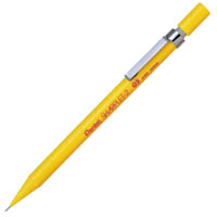 pentel a125 sharplet 2 mechanical pencil 0.5mm yellow box 12