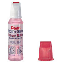pentel roll-n-glue 30ml pink