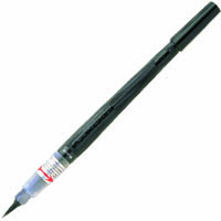 pentel gfl arts colour brush pen black