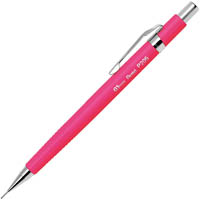 pentel p205 mechanical pencil drafting 0.5mm neon pink box 12