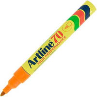 artline 70 permanent marker bullet 1.5mm orange