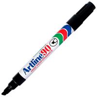 artline 90 permanent marker chisel 2-5mm black
