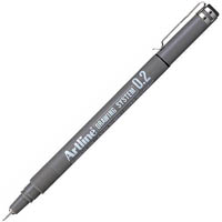 artline 232 drawing system pen 0.2mm black