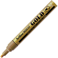 artline 993 calligraphy pen 2.5mm gold