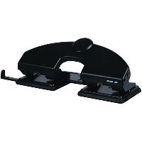 esselte 4 hole punch 25 sheet black