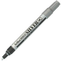 artline 900xf paint marker bullet 2.3mm metallic silver