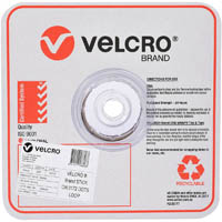 velcro brand® stick-on loop dots 22mm white pack 900