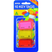 kevron id38 keytags fluro assorted pack 10