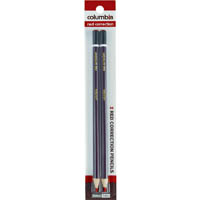 columbia copperplate checking pencil red pack 2