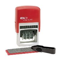 colop p30/1 printer do-it-yourself self-inking stamp set 3.5mm black