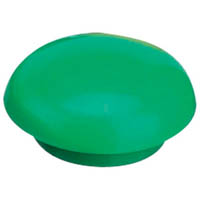 quartet magnetic buttons 20mm green pack 10
