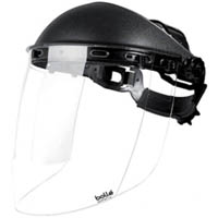 bolle safety sphere face shield with head gear and visor