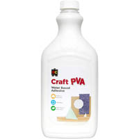 educational colours craft pva glue 2 litre