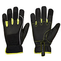 portwest pw3 tradesman glove medium black