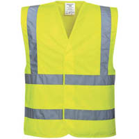 portwest c470 hi-vis two band and brace vest