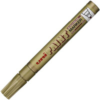 uni-ball px-20 paint marker bullet 2.8mm gold