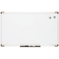 quartet euro magnetic whiteboard 760 x 460mm
