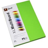 quill coloured a4 copy paper 80gsm lime pack 100 sheets