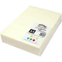 rainbow system board 200gsm a4 buff pack 200
