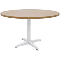 rapid span 4 star round table 900mm beech/white