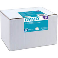 dymo 0722420 lw address labels 54 x 101mm white roll 220 box 12