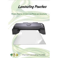 gold sovereign laminating pouch postcard 150 micron 100 x 146mm clear box 100