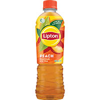 lipton ice tea peach pet 500ml carton 24