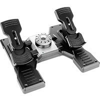 logitech g pro flight simulator rudder pedals black