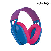 logitech g435 gaming headset lightspeed wireless blue