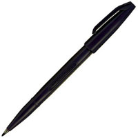 pentel s520 sign pen 0.8mm black