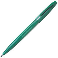 pentel s520 sign pen 0.8mm green