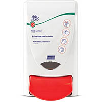 deb stoko hand sanitiser dispenser 1 litre white