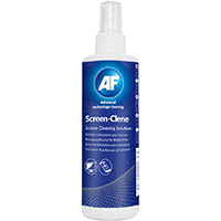 af screen-clene universal screen cleaning solution pump spray 250ml