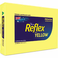 reflex® colours a4 copy paper 80gsm yellow pack 500 sheets