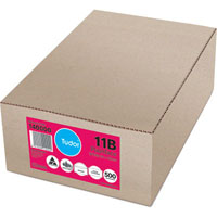 tudor 11b envelopes banker plainface moist seal 80gsm 90 x 145mm white box 500