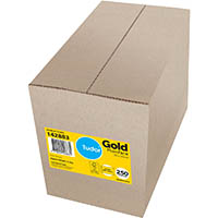 tudor envelopes pocket plainface strip seal 100gsm 380 x 255mm gold box 250