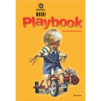 olympic pp106 play book 64 page 10mm ruled/plain 335 x 240mm