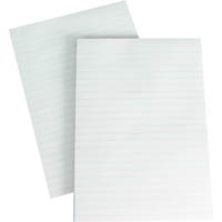 olympic writing pad 8mm ruled 50gsm 200 page a4 white