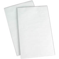 olympic writing pad 8mm ruled 50gsm 200 page foolscap white