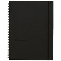 whitelines hardcover notebook 5mm grid 160 page 100gsm a4