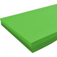 rainbow spectrum board 220gsm a4 lime pack 100