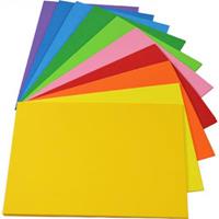 rainbow spectrum board 220gsm a4 assorted pack 100