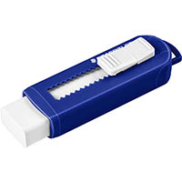 staedtler 525 slide eraser pvc free blue/white
