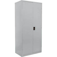 steelco stationery cabinet 4 shelves 2000 x 914 x 463mm silver grey