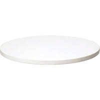 rapidline table top round 1200mm white