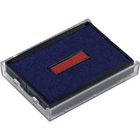 trodat 6/4750 swop pad 41 x 24mm blue/red