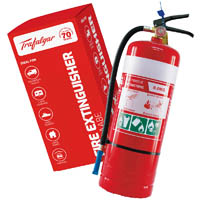 trafalgar fire extinguisher abe dry chemical 1kg